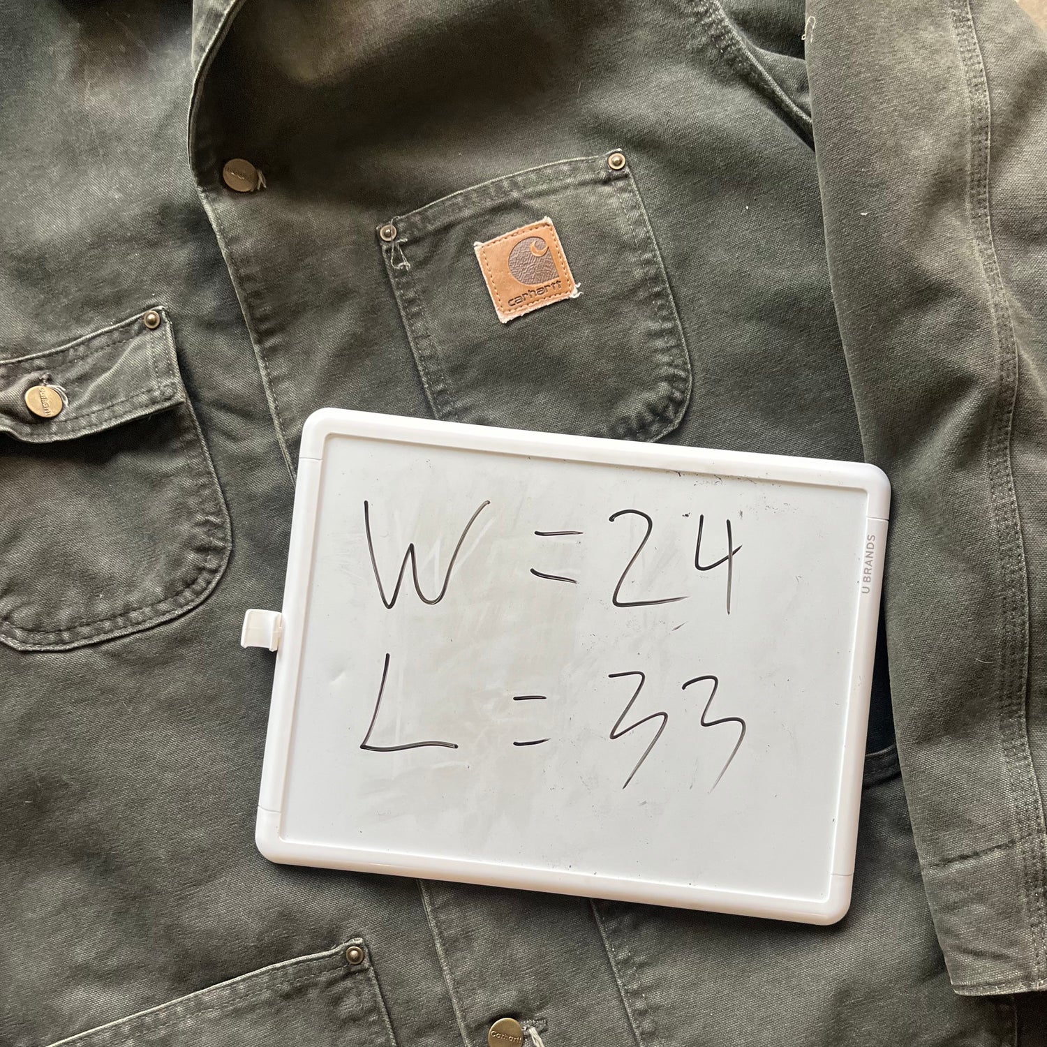 L 03 Blanket Lined Carhartt Chore Jacket