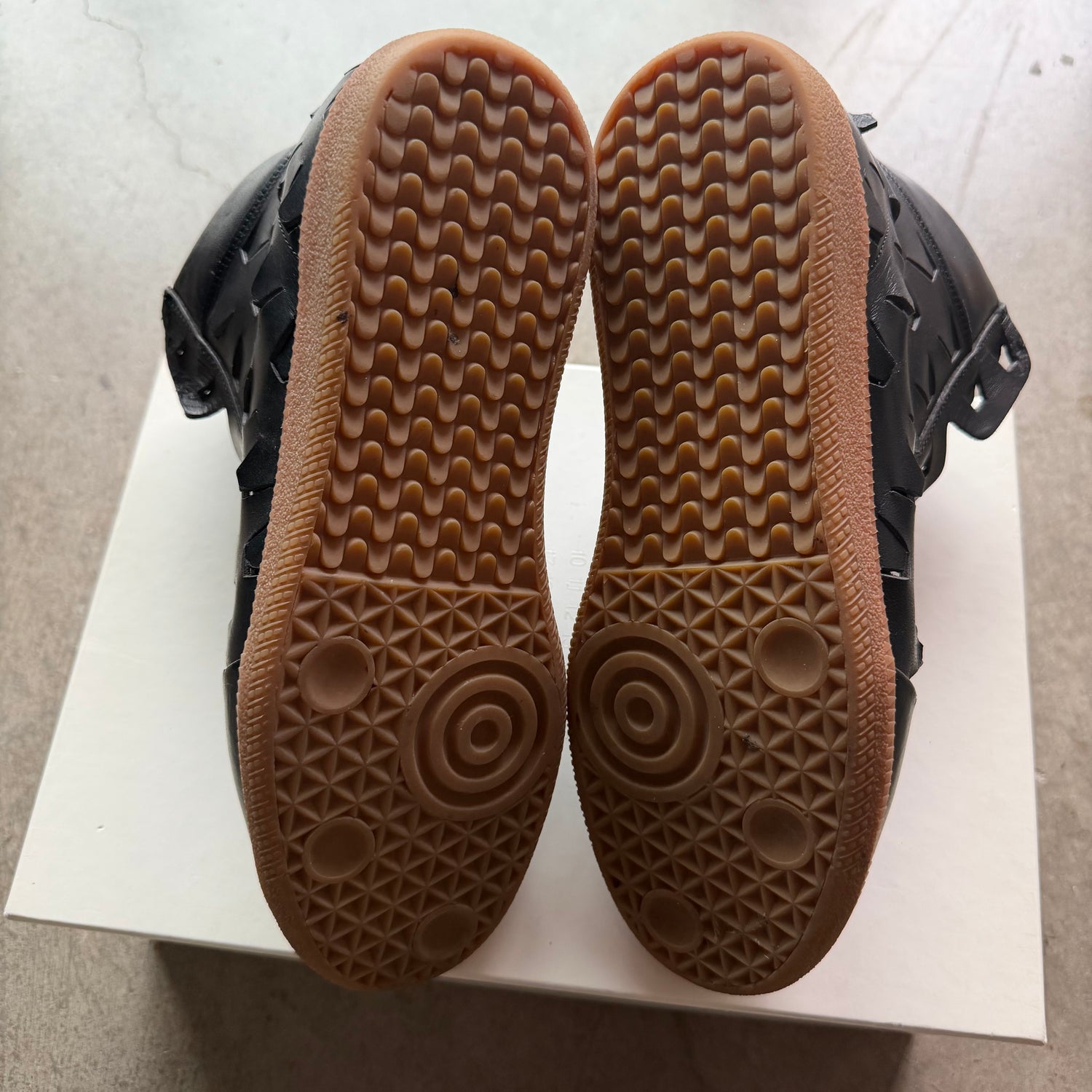 8 Used Margiela Circuit  Zip Up Pierced Leather