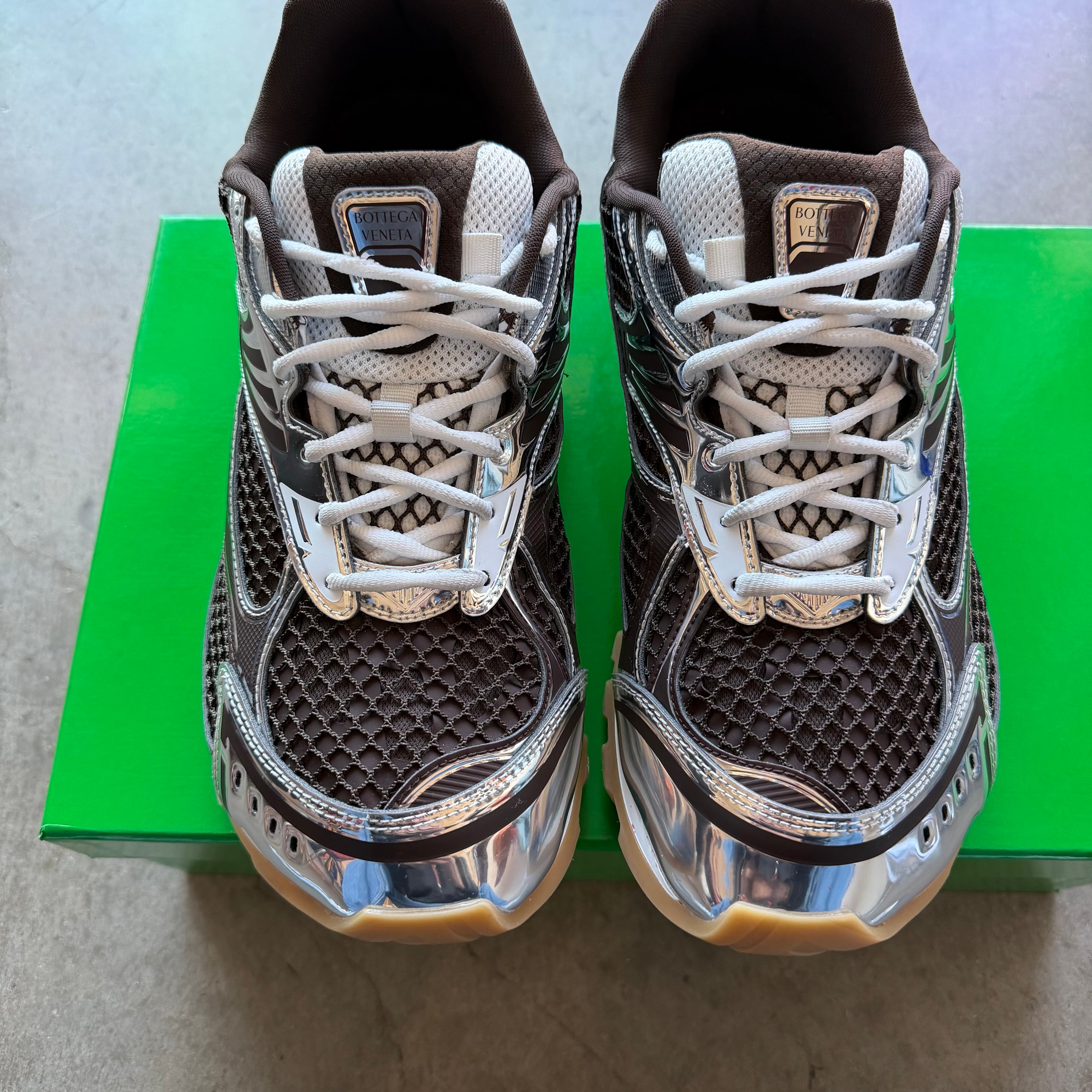 13 Bottega Veneta Orbit Sneaker Brown