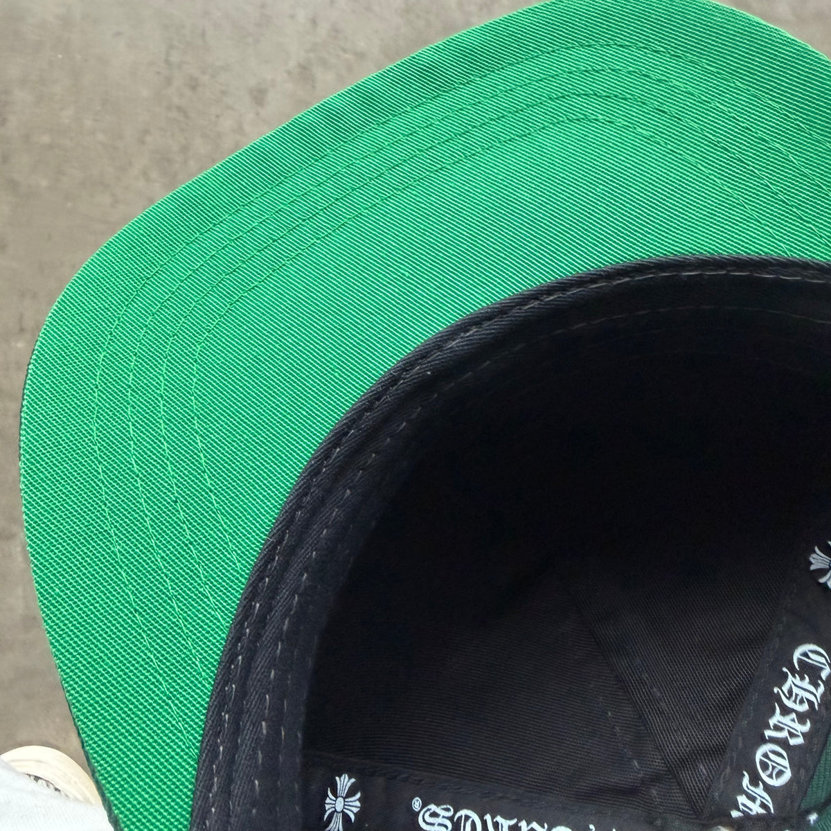 Chrome Hearts Baseball Hat Green White