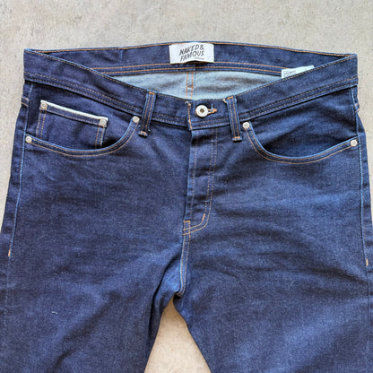 36x29 Naked and Famous Selvedge Denim