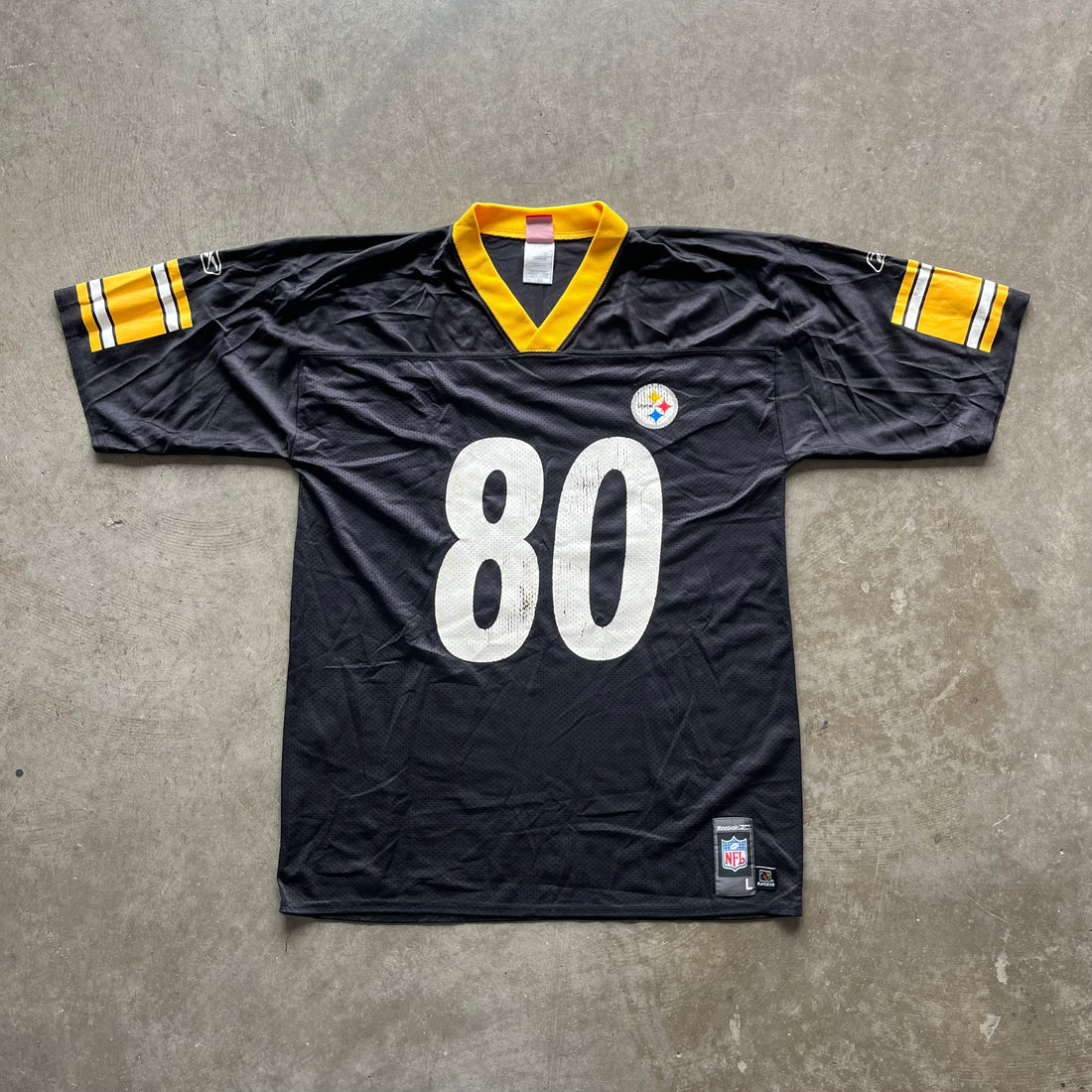 L 00s Steelers Burress Jersey