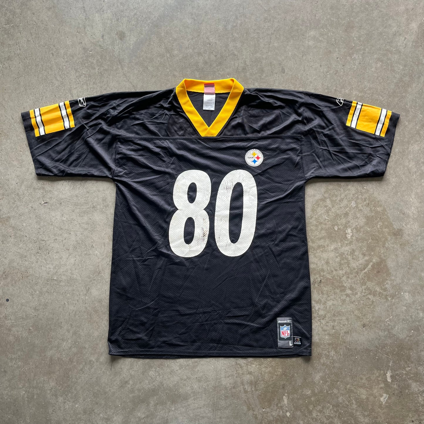 L 00s Steelers Burress Jersey