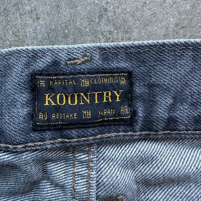 34w Kapital Bone Shorts