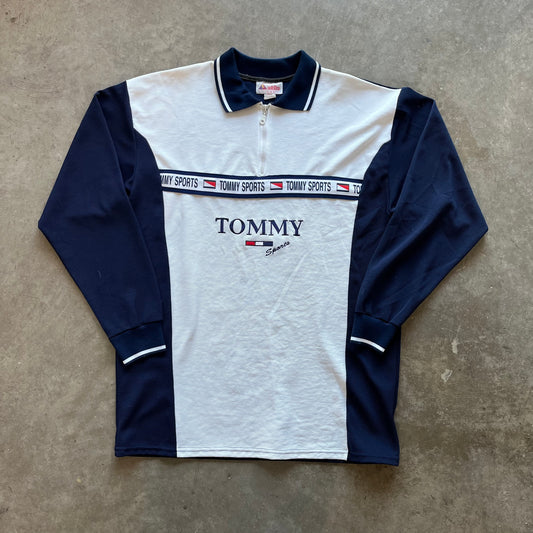 XL 90s Tommy Sports Rugby Polo