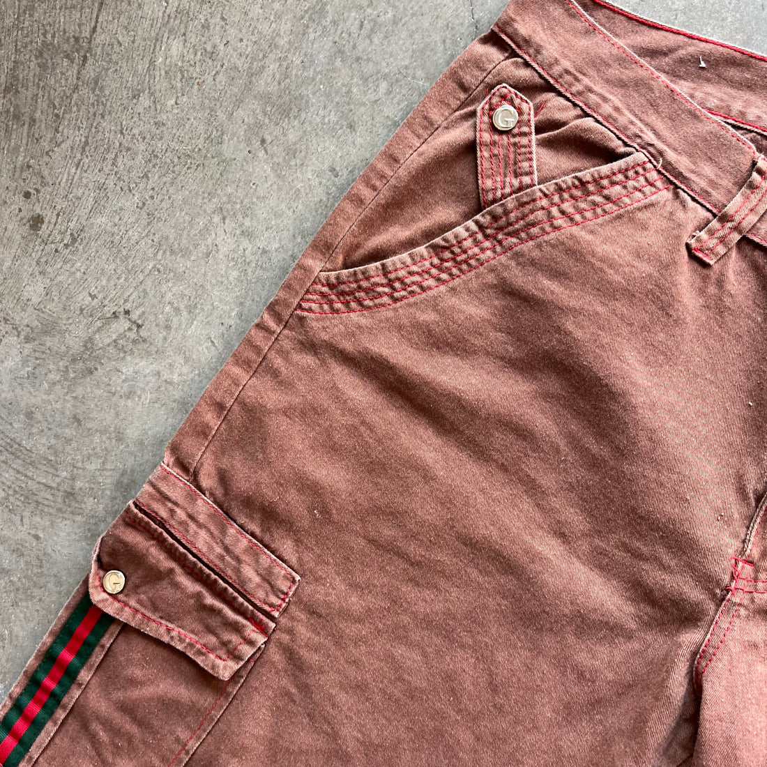 36x32 90s Bootleg Gucci Pants