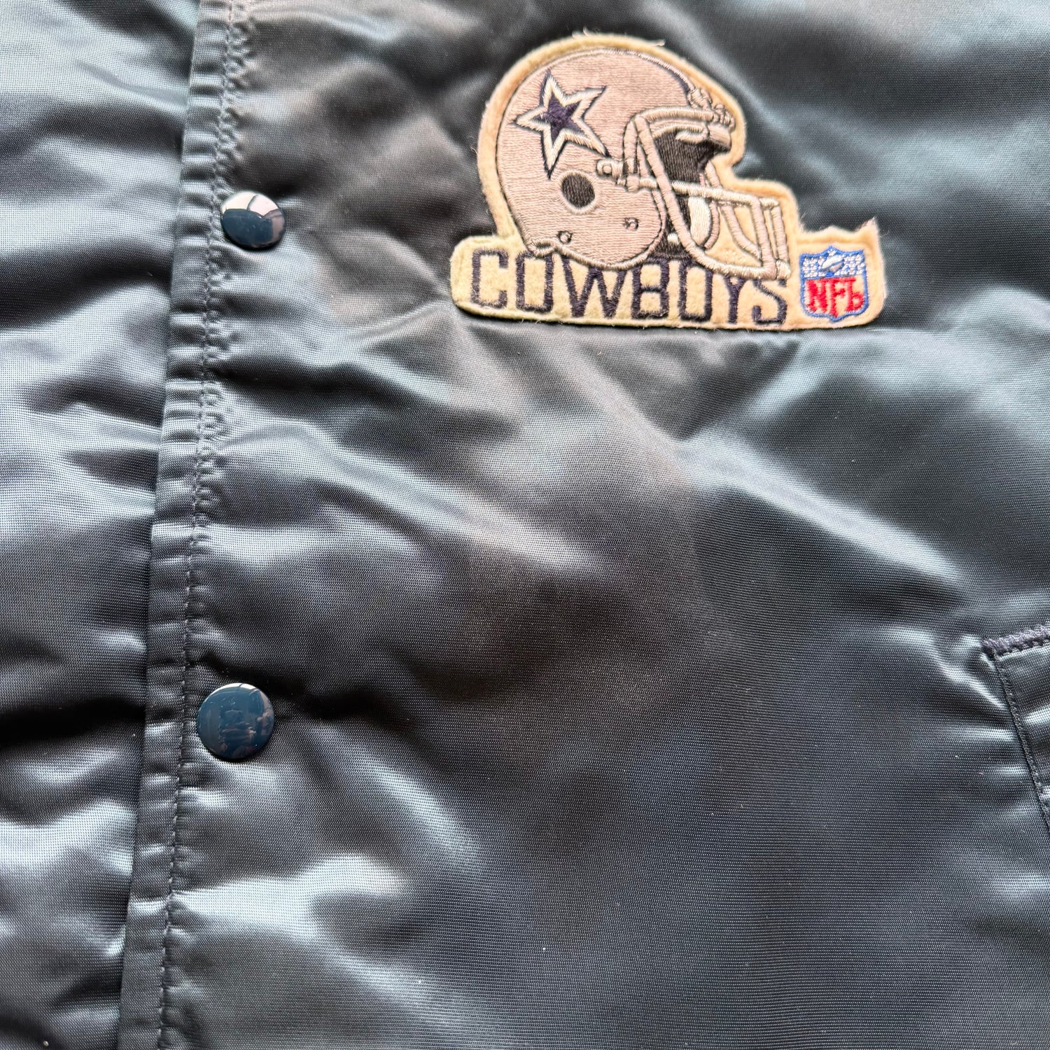 L 90s Dallas Cowboys Bomber Jacket
