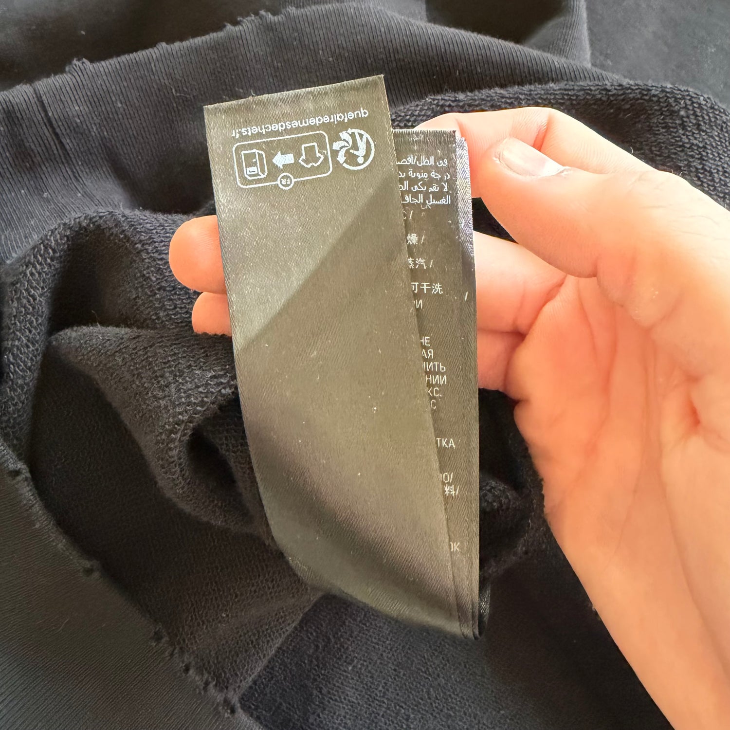 XS Balenciaga Hand Drawn BB Icon Hoodie