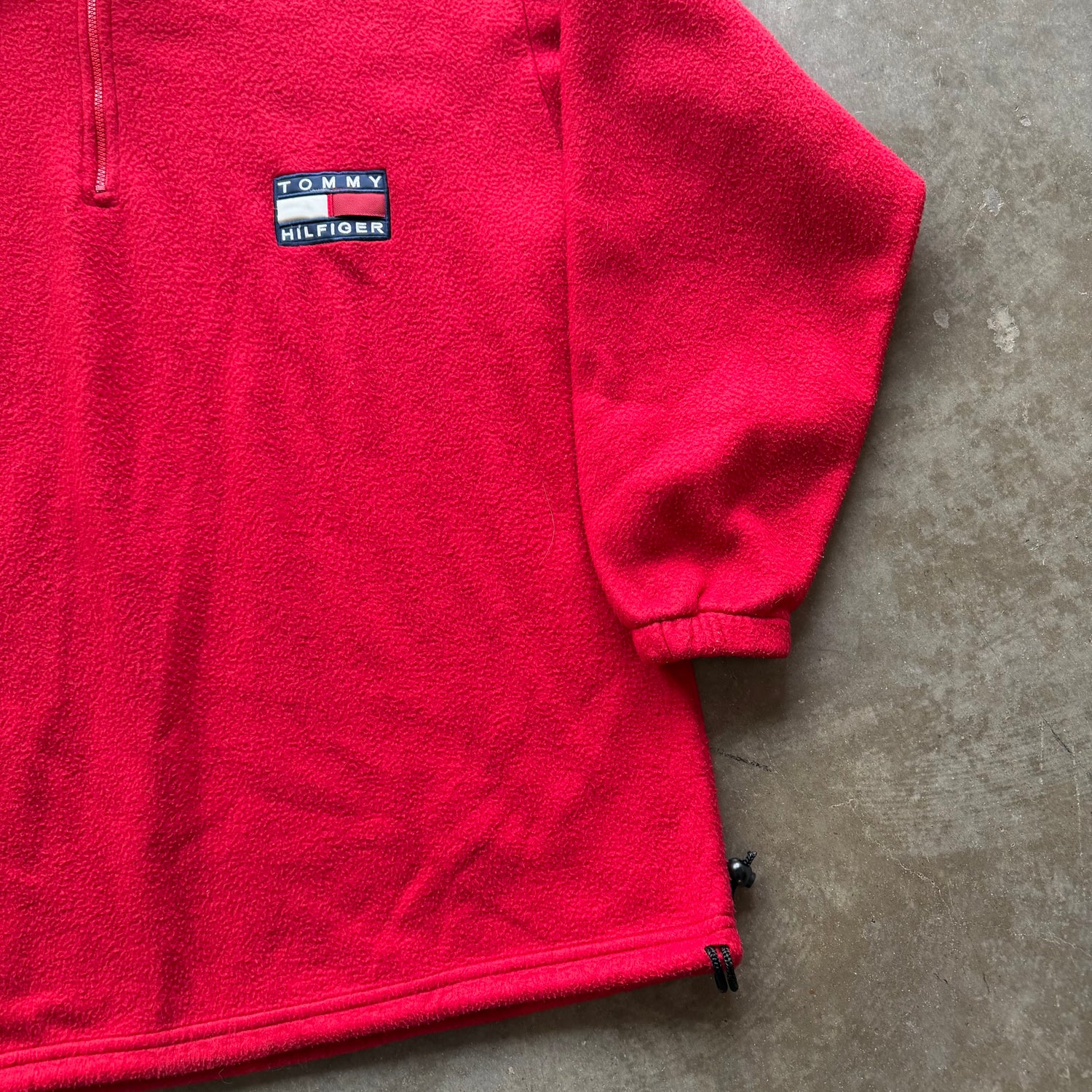 XL 90s Tommy Hilfiger Fleece Quarter Zip