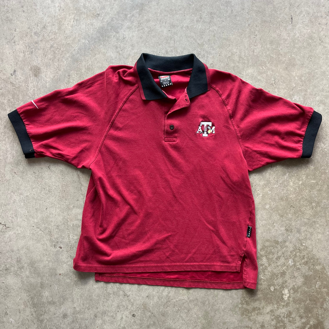 S 00s A&amp;M Tennis Polo