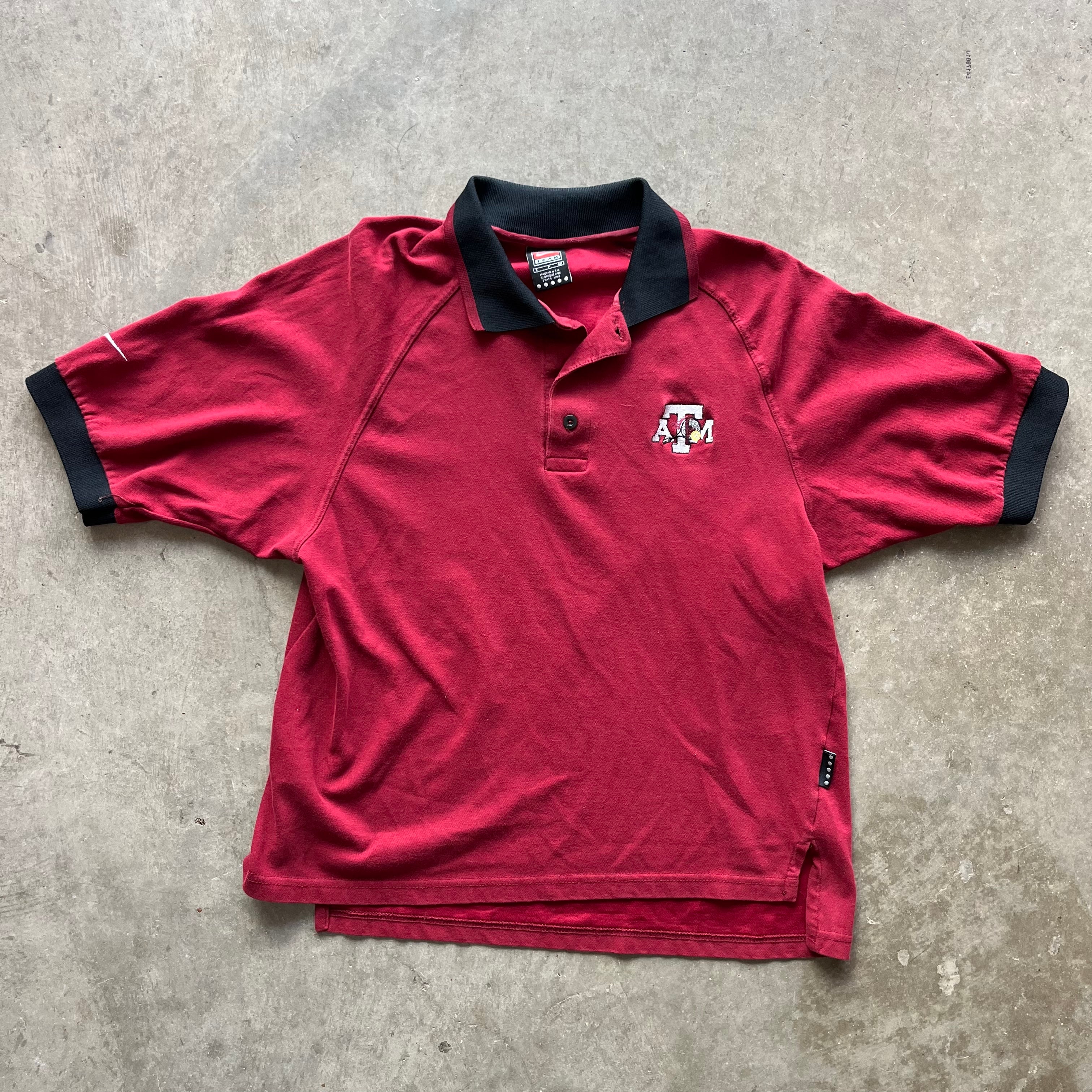 S 00s A&amp;M Tennis Polo