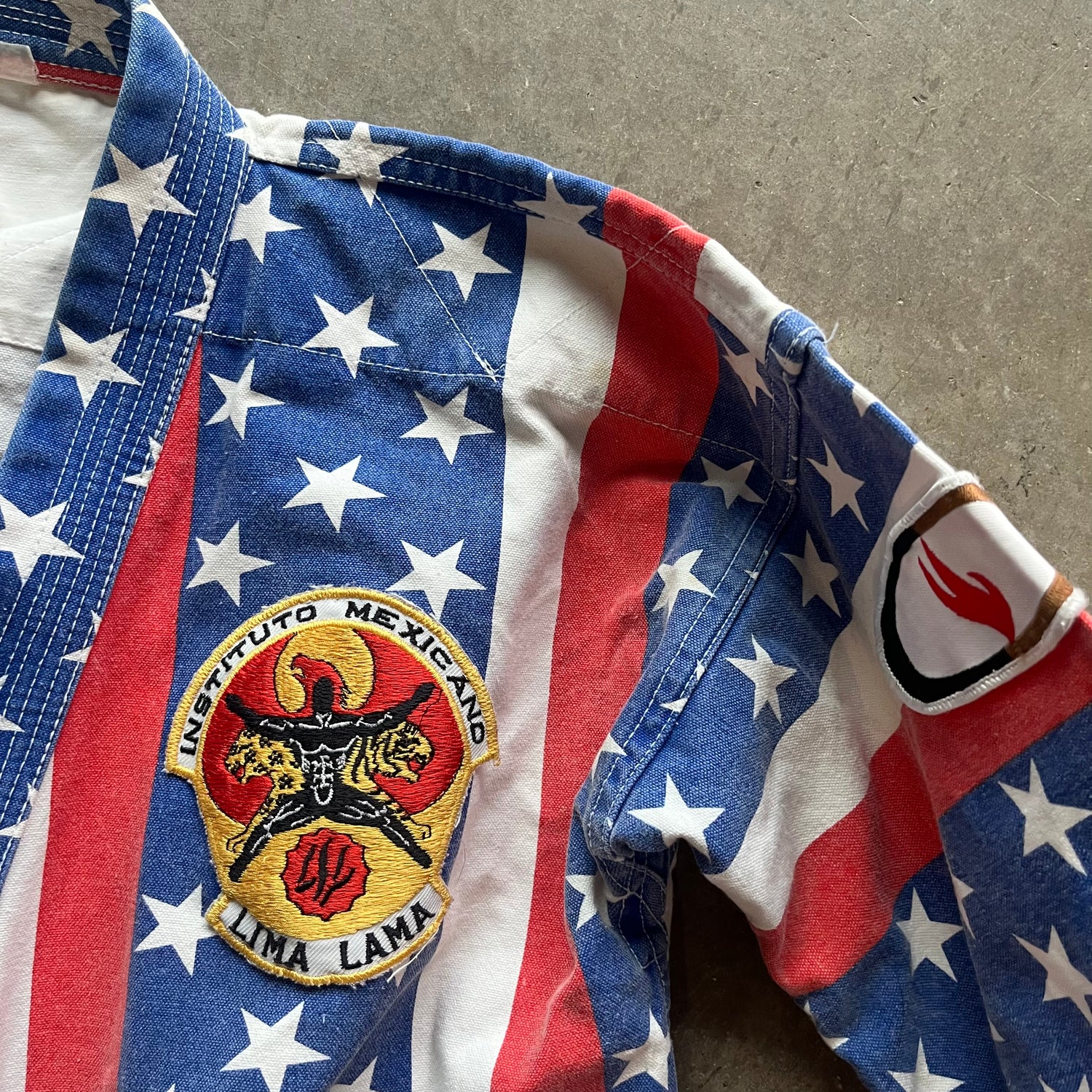 L Vintage Mexican Taekwondo Kimono