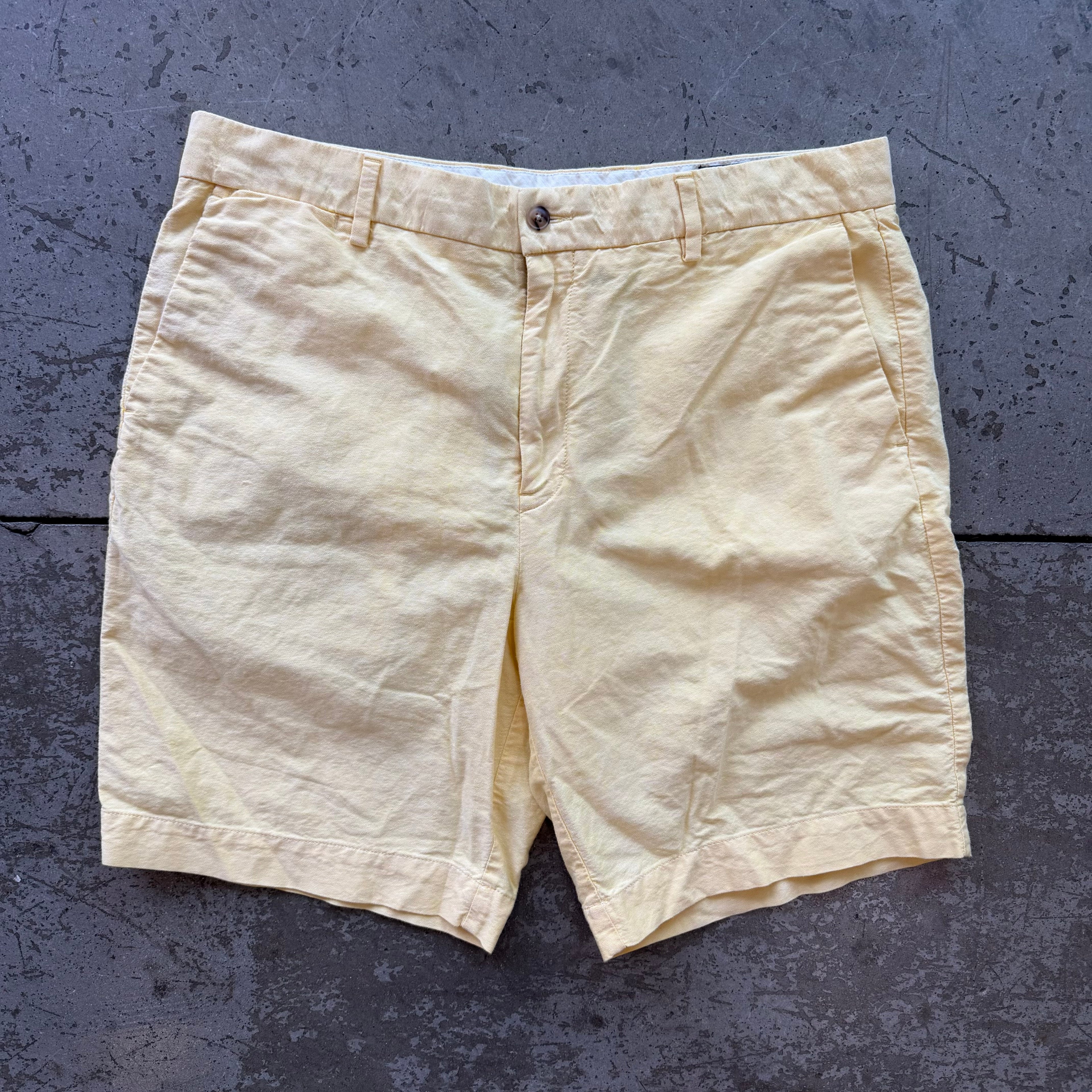 35w Yellow Polo Shorts