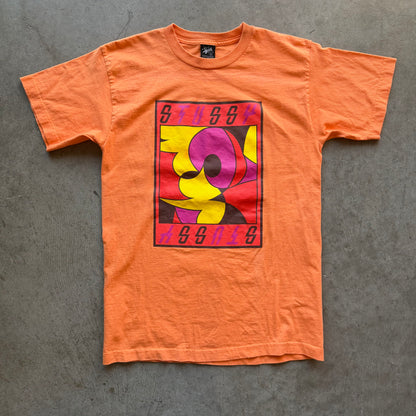 M Abstract Stussy Tee