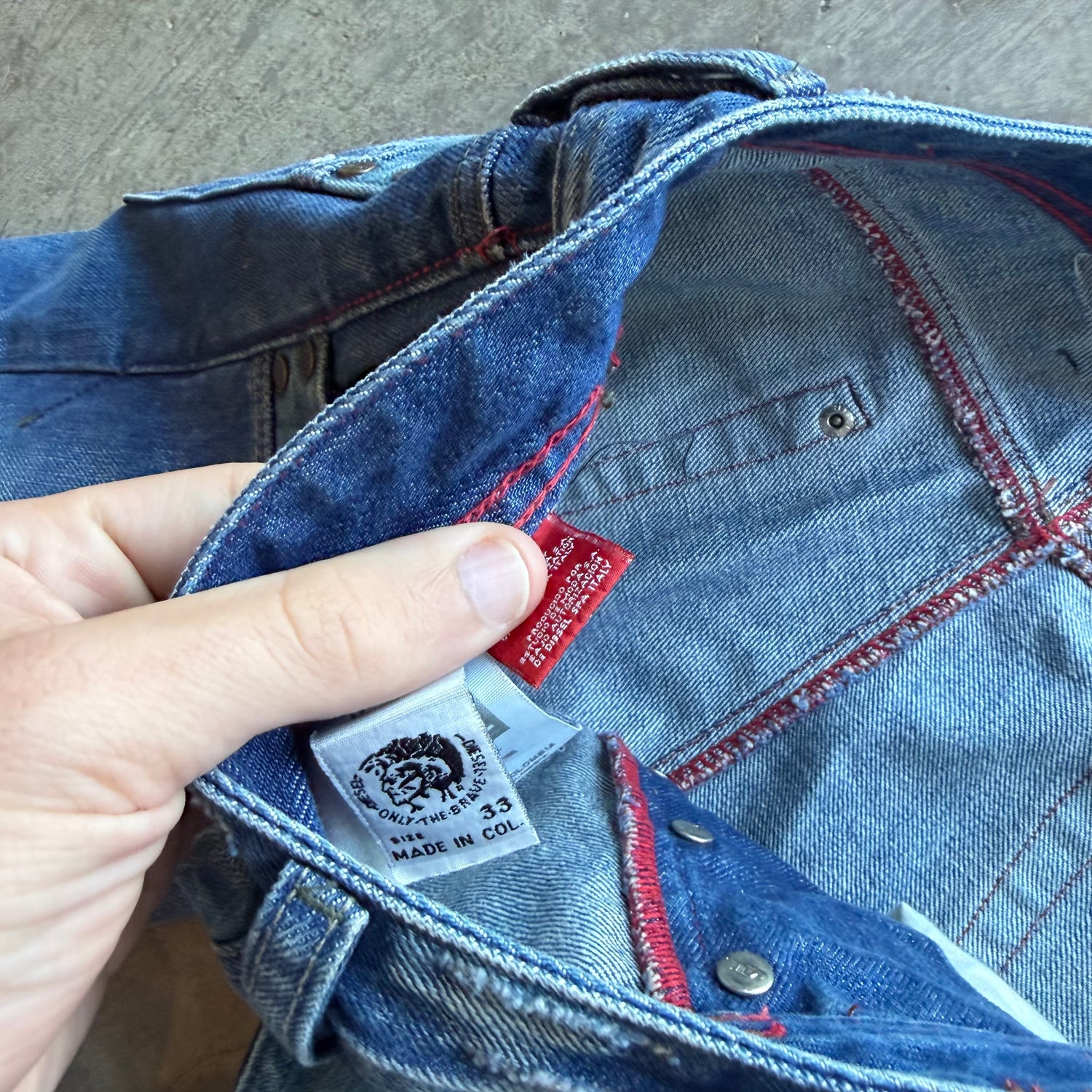 34x36 00s Diesel Jeans