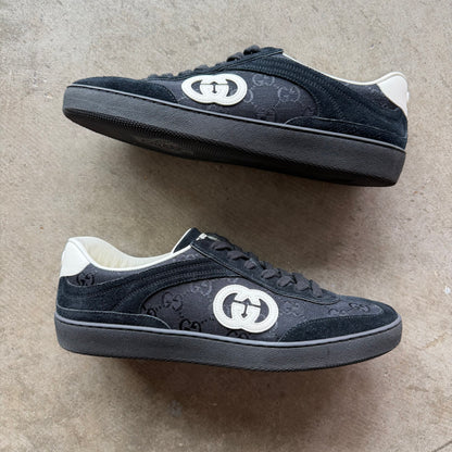 10.5 Gucci G75 Black Monogram