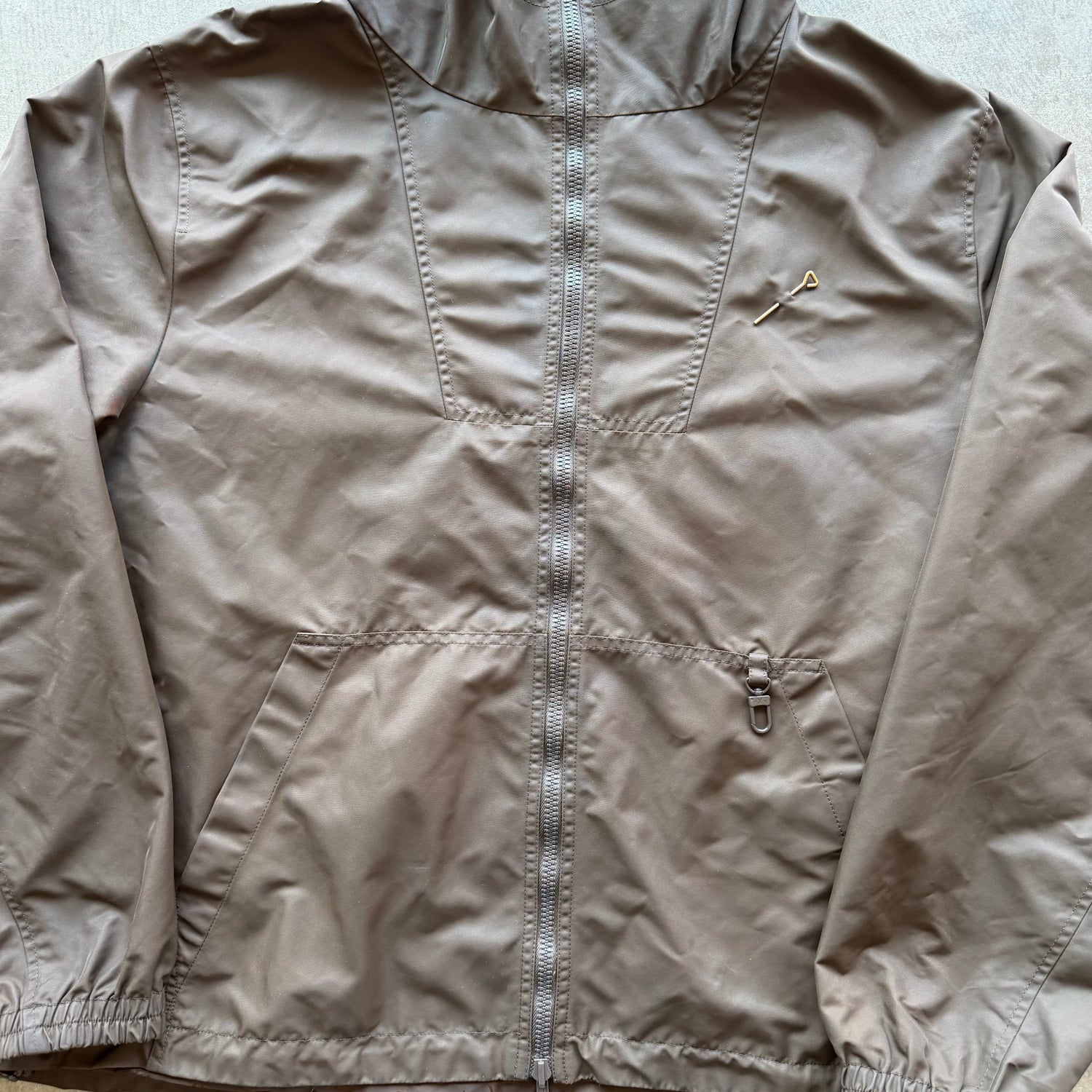 Louis Vuitton Reversible Nylon Windbreaker Brown