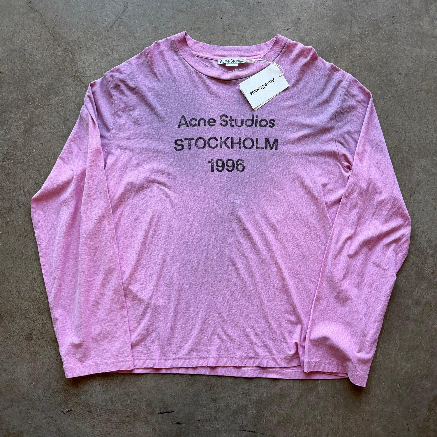XXL Brand New Stockholm Acne Studios Longsleeve