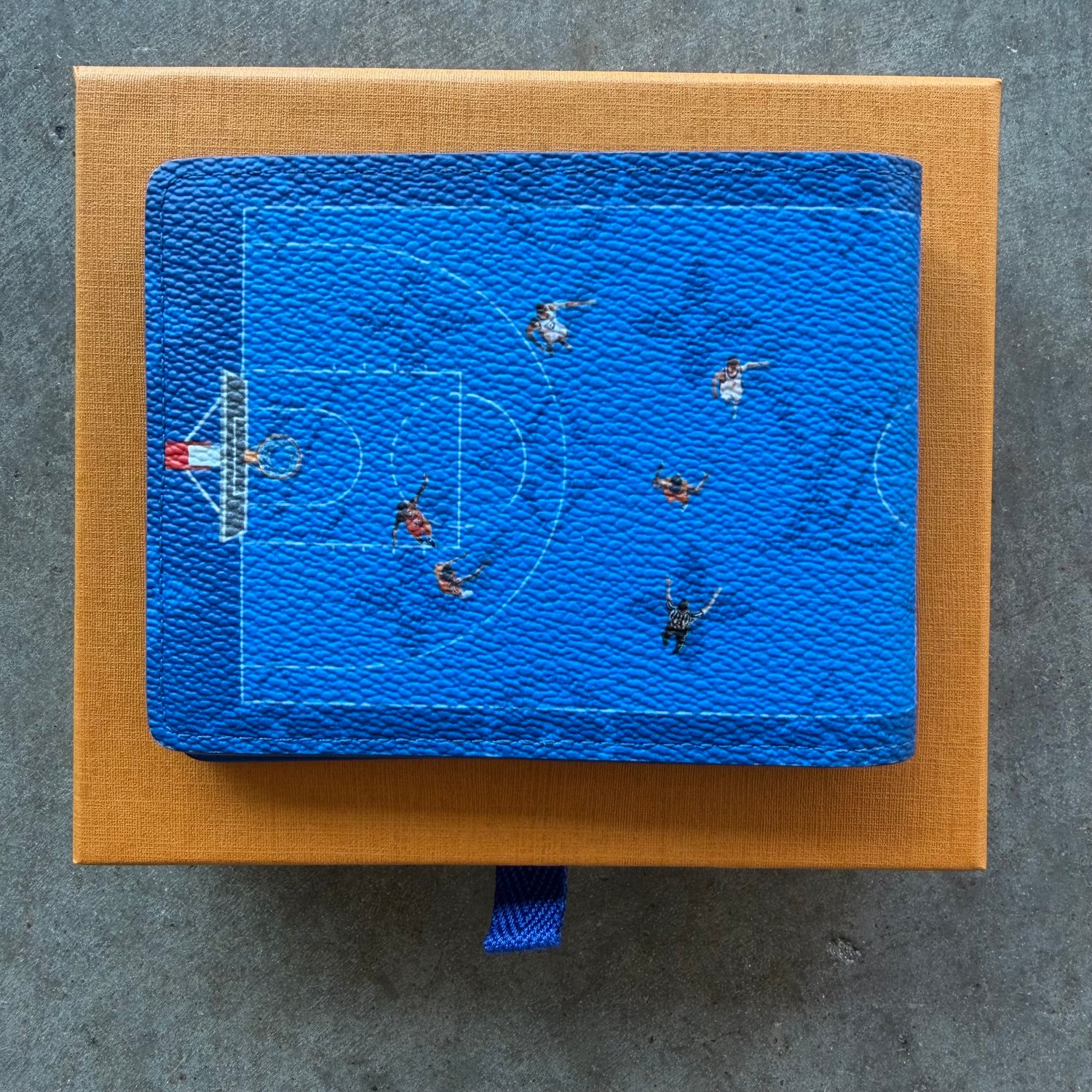 Louis Vuitton Slender Wallet Basketball Blue