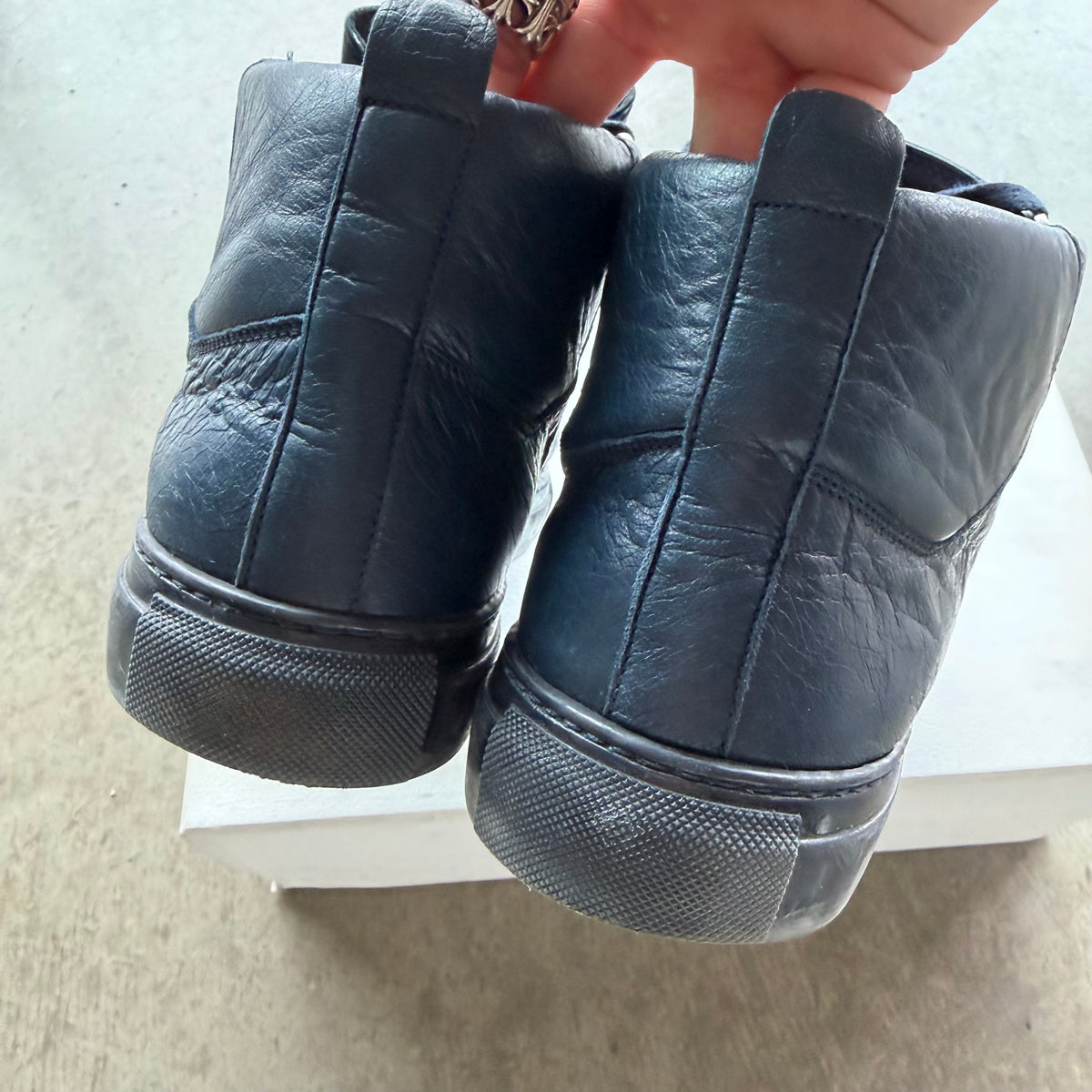 7 Balenciaga Arena High Navy