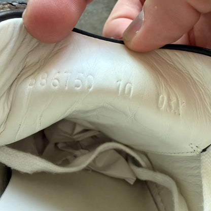 10 Used Gucci Ace Black Monogram