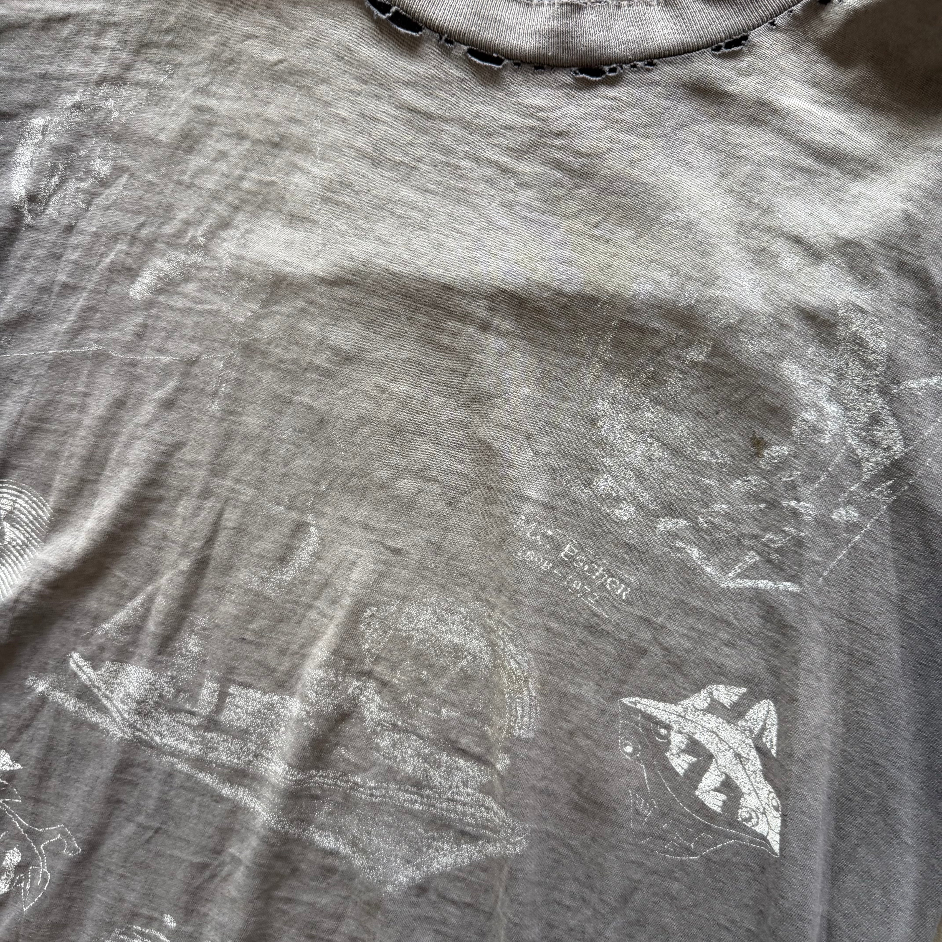 XL 90s Thrashed MC Escher Tee