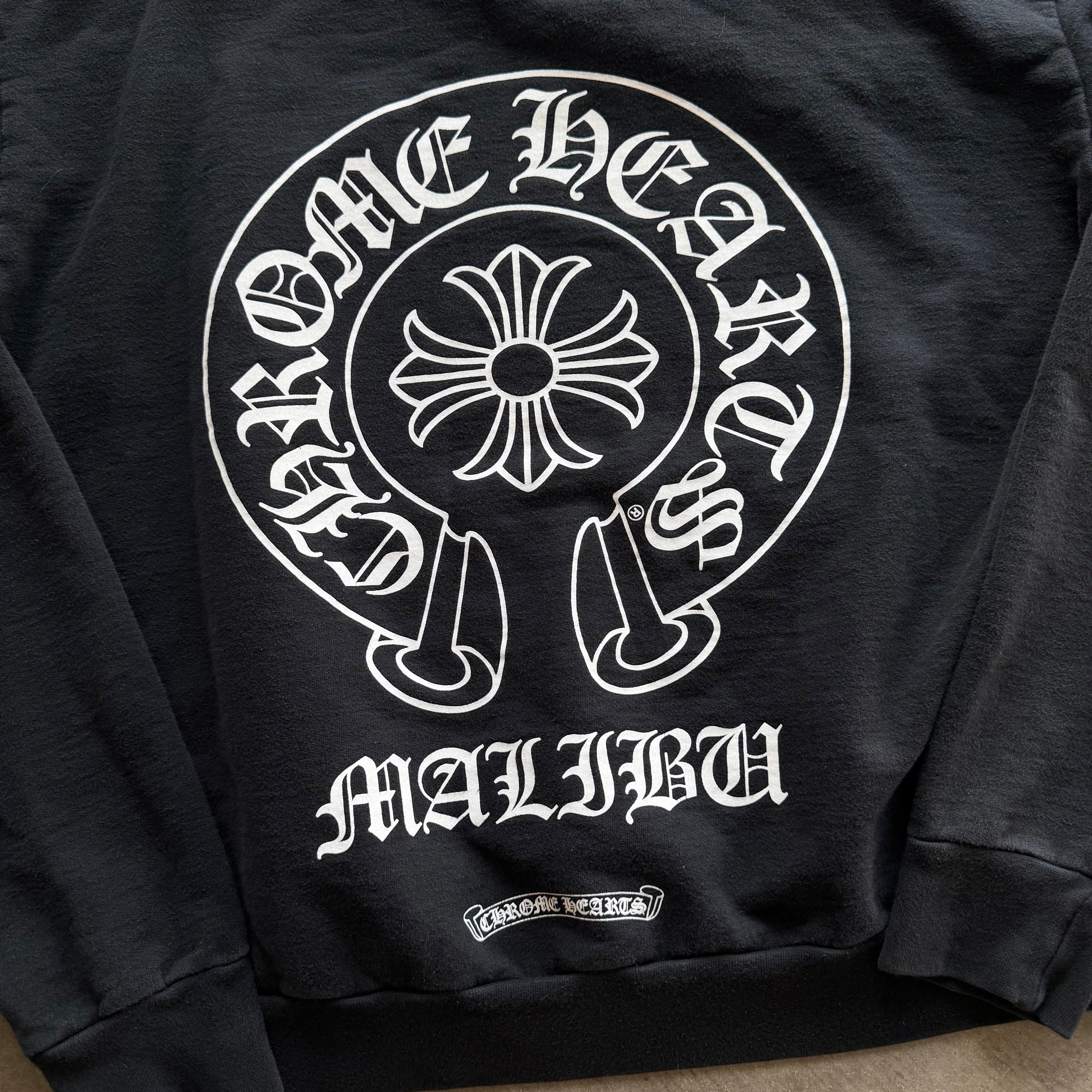 S Chrome Hearts Malibu Horseshoe Hoodie