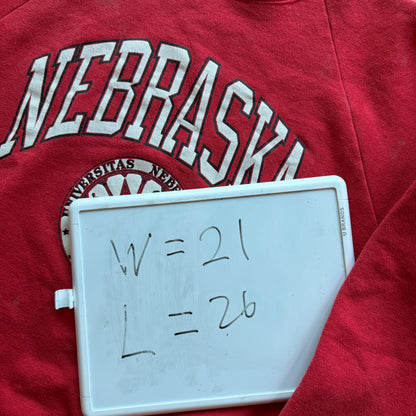 L 80s Nebraska Crewneck
