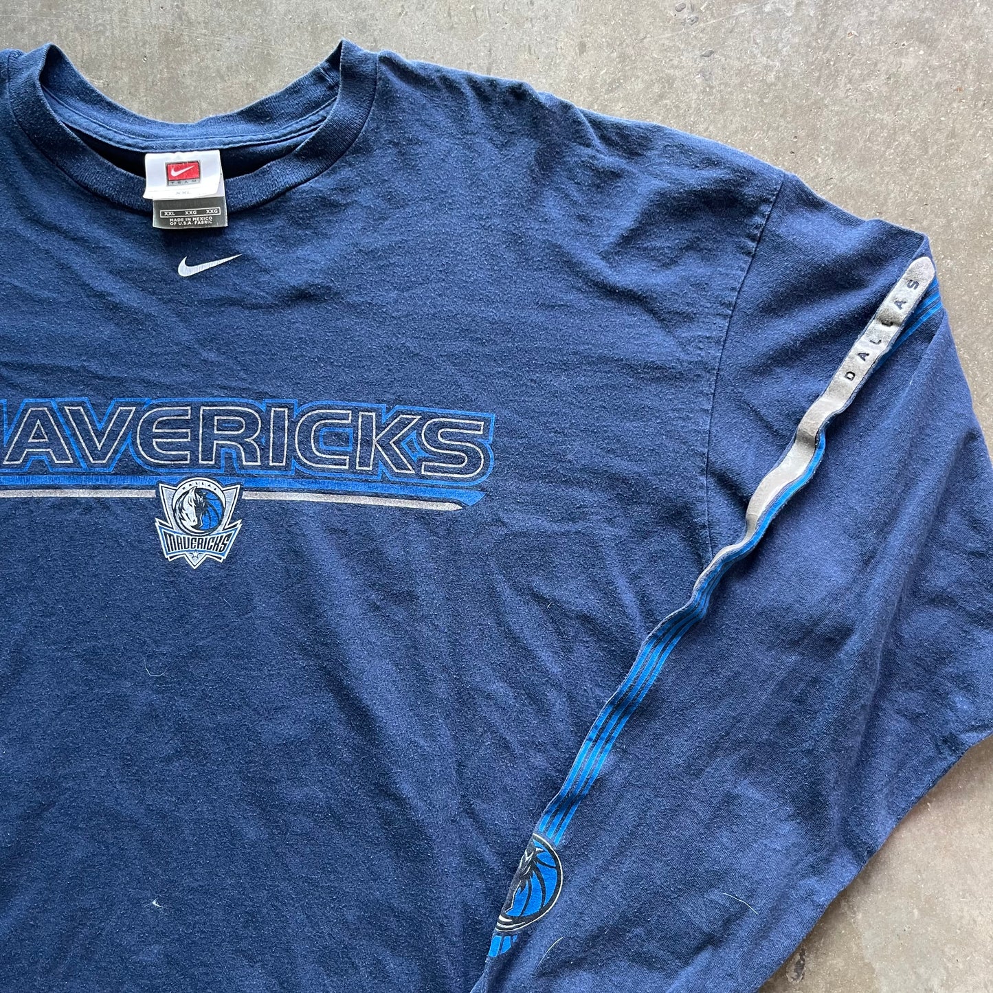 XXL 00s Mavs Nike Longsleeve