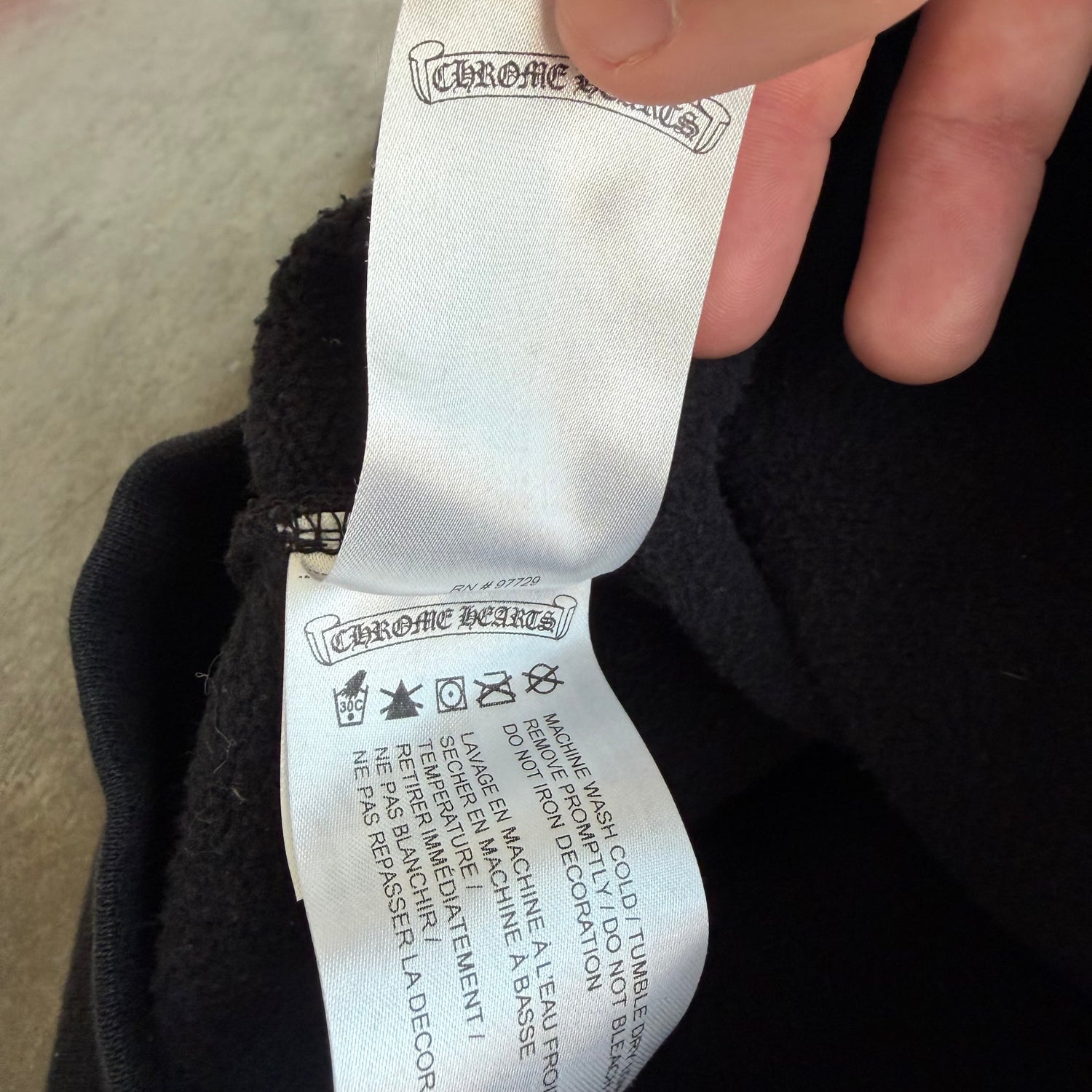 S Chrome Hearts Malibu Horseshoe Hoodie