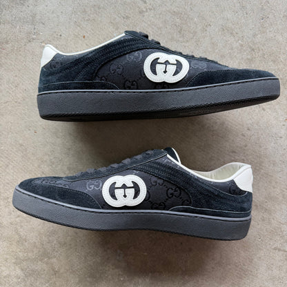 10.5 Gucci G75 Black Monogram