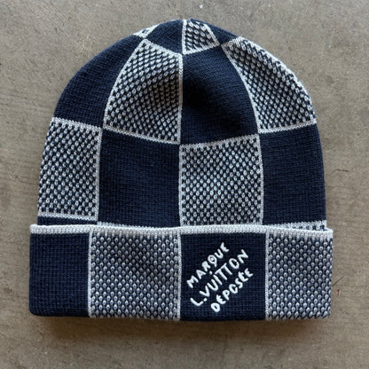 Louis Vuitton Damien Heritage Beanie Navy
