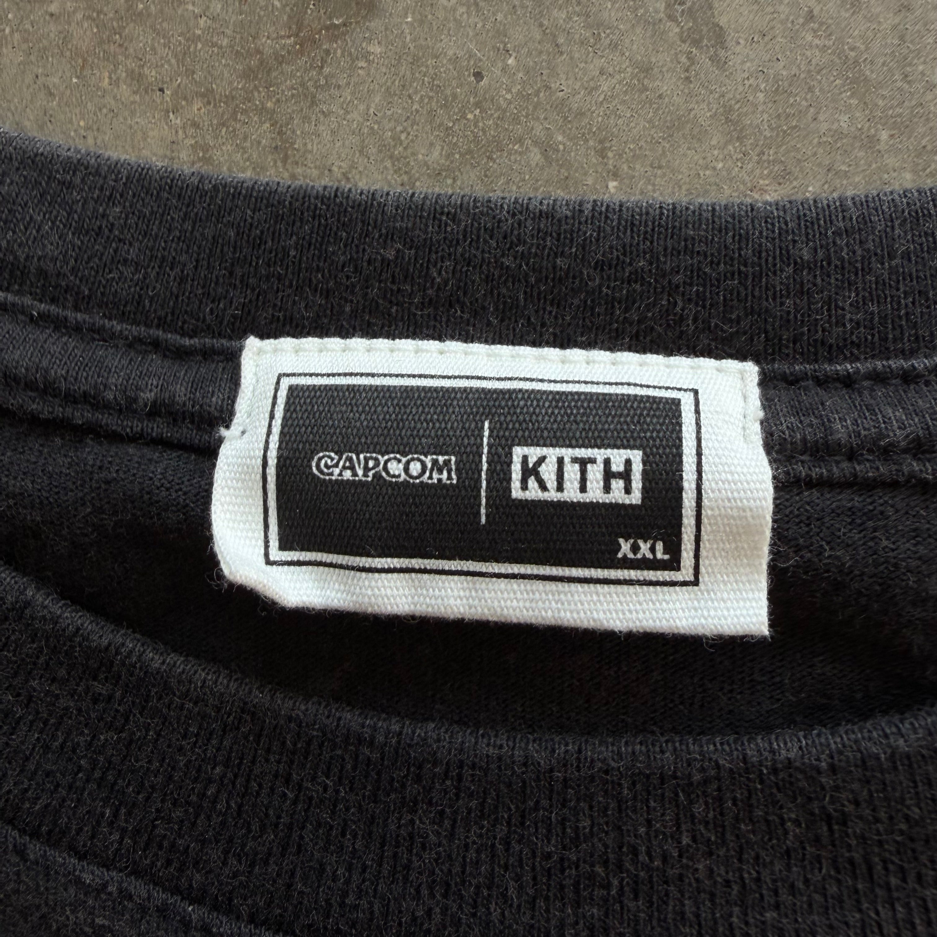 XXL Kith Capcom Street Fighter Flame L/S