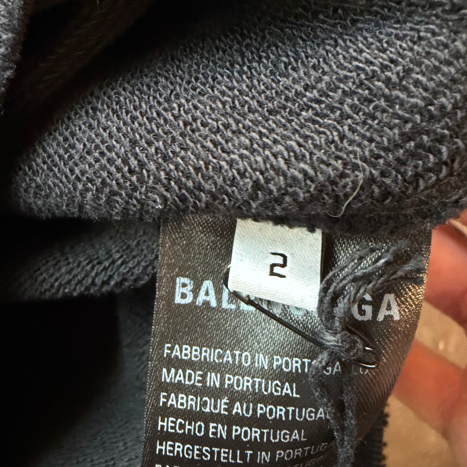 M Brand New Balenciaga Paris Moon Hoodie