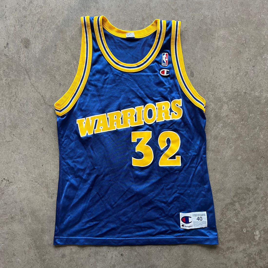 M 90s Smith Warriors Jersey