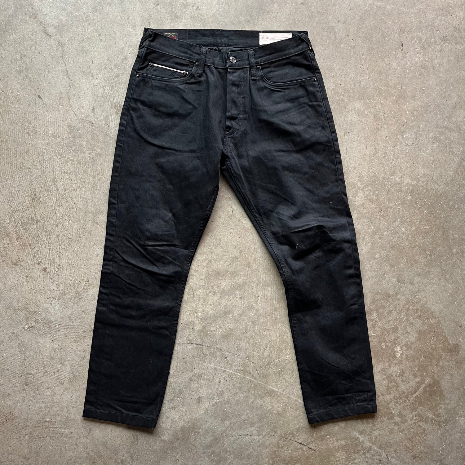 32x30 Black Evisu Jeans