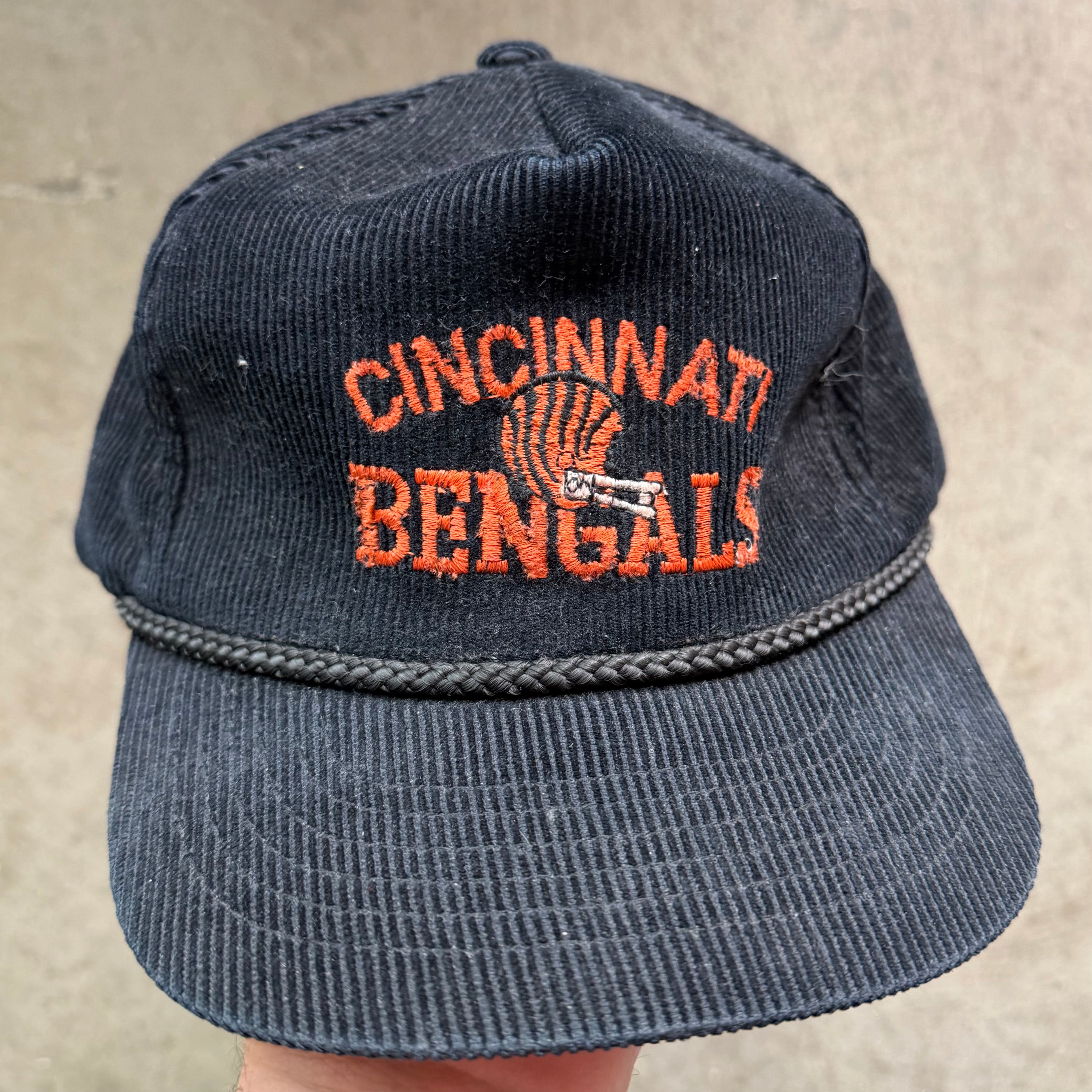 80s Corduroy Bengals SnapBack