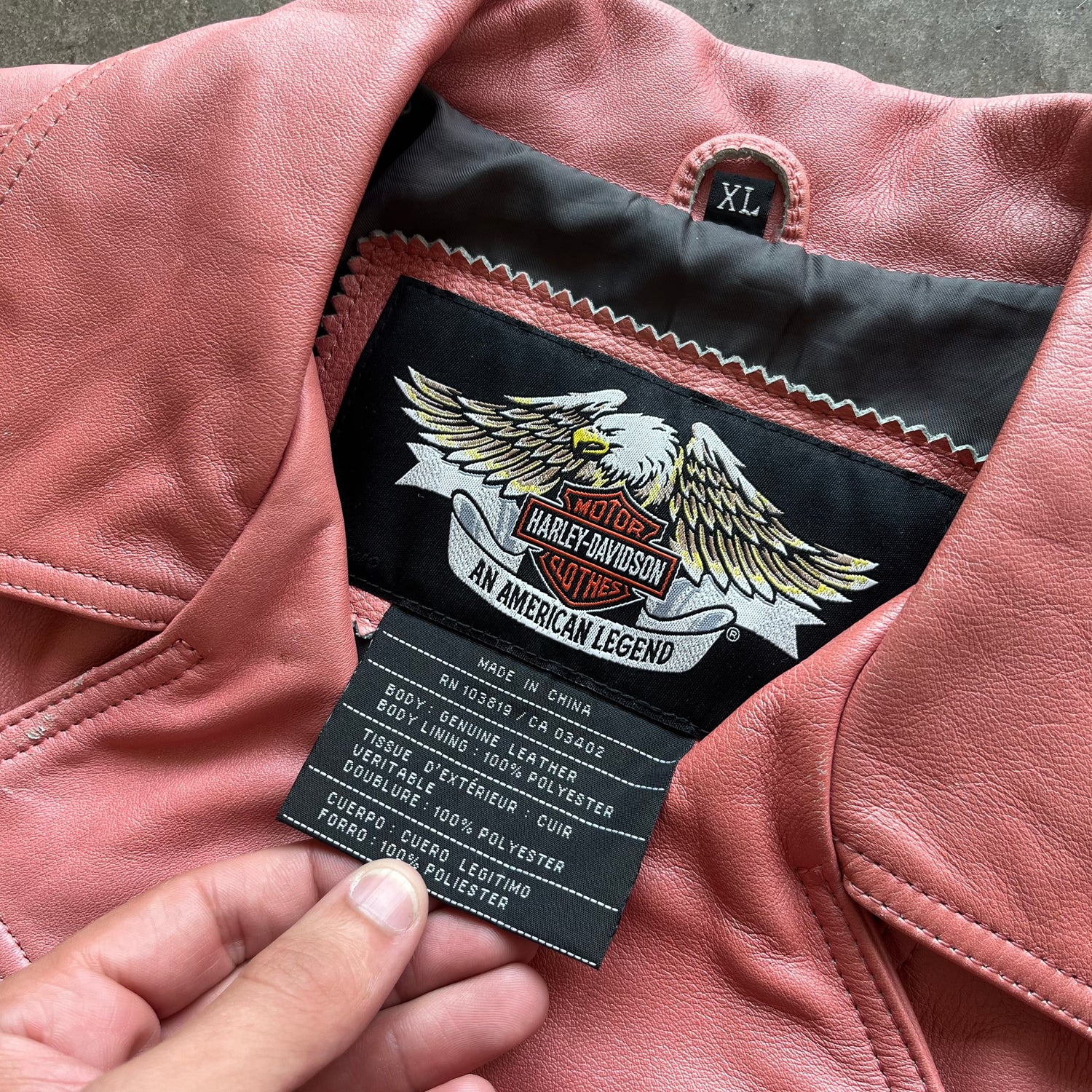 XL 90s Cycle Queen Harley Davidson Jacket