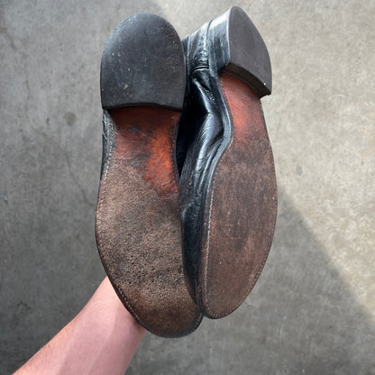 10.5 Used Smooth Ostrich Justin Boots
