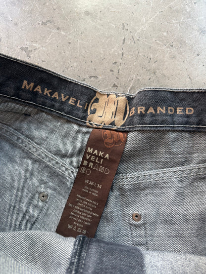 36x34 Y2K Makaveli Tupac Jeans