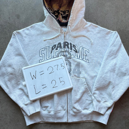 M Supreme Margiela Flaming Skull Hoodie