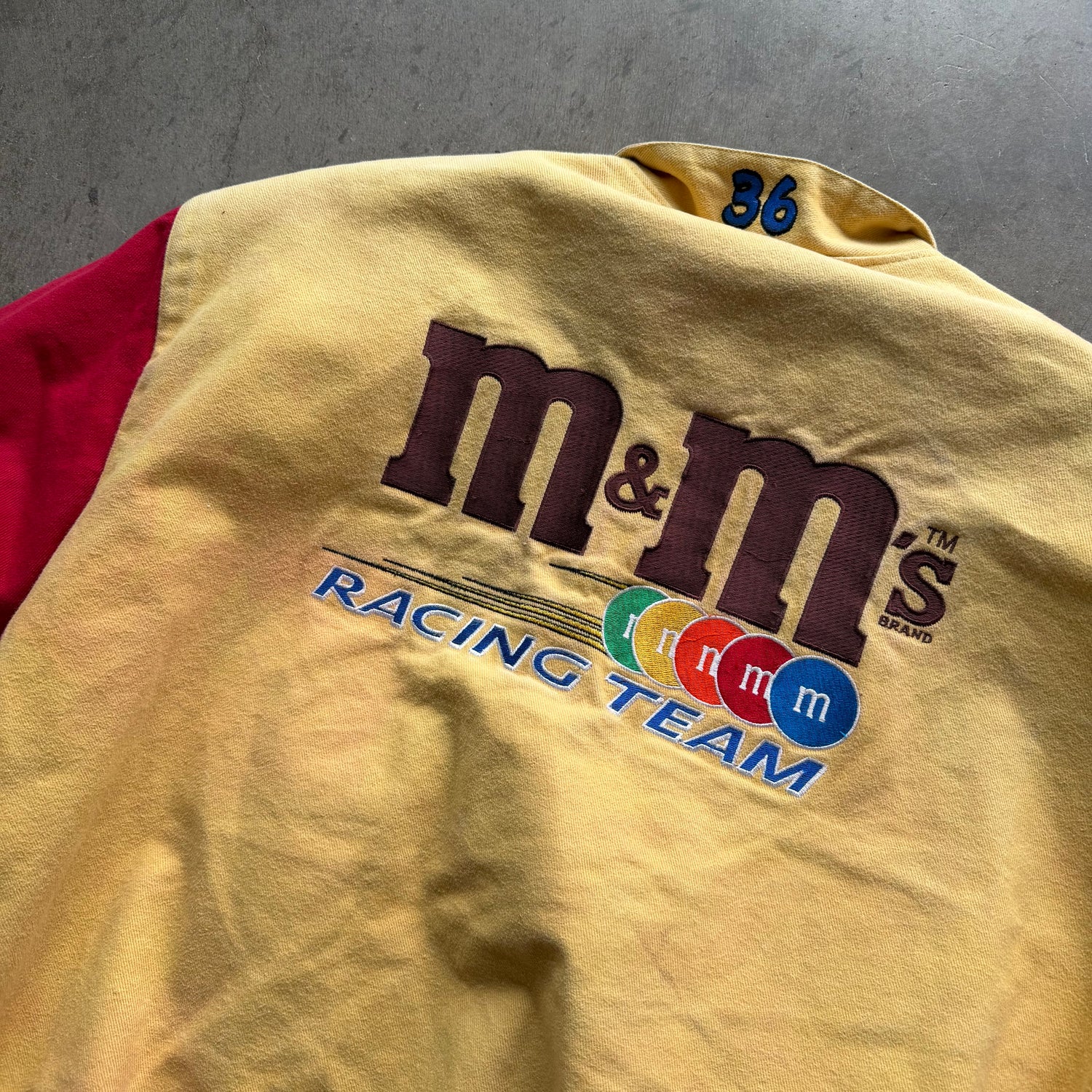 XL 90s Jeff Hamilton M&amp;M Racing Jacket