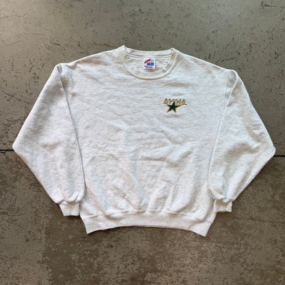 L 90s Dallas Stars Crewneck