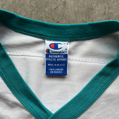 L 90s Marino Dolphins Jersey