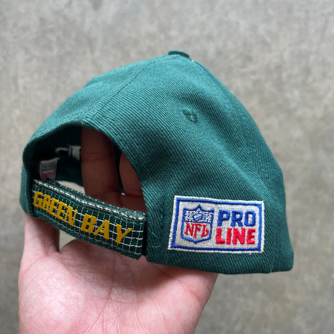 1990s Logo Athletics Packers Velcro Hat