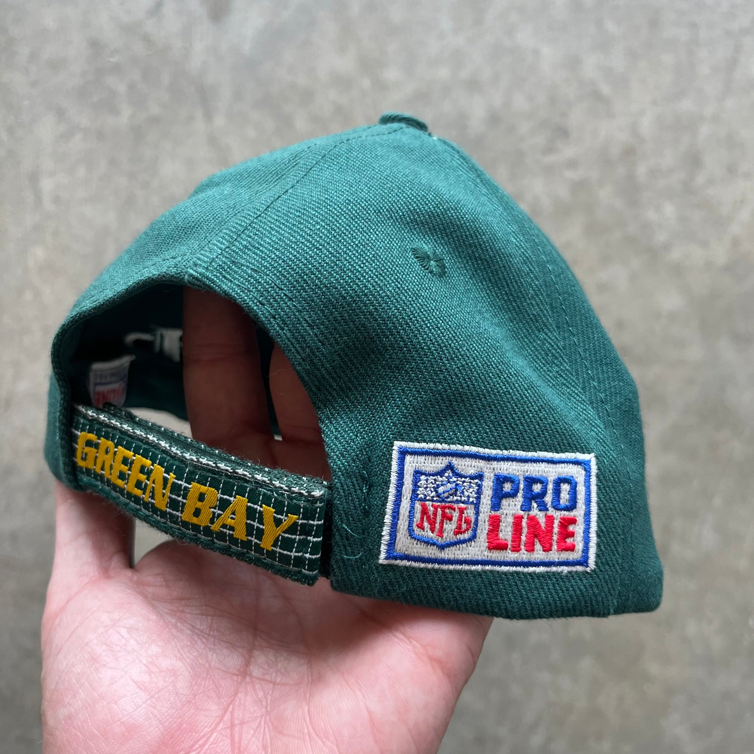 1990s Logo Athletics Packers Velcro Hat