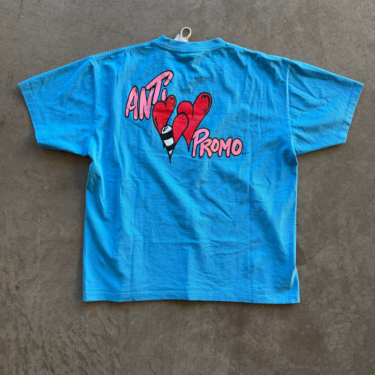 M Matty Boy Anti Promo Heart Tee Blue