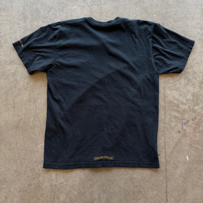 L Chrome Hearts Olive Neck Logo Tee