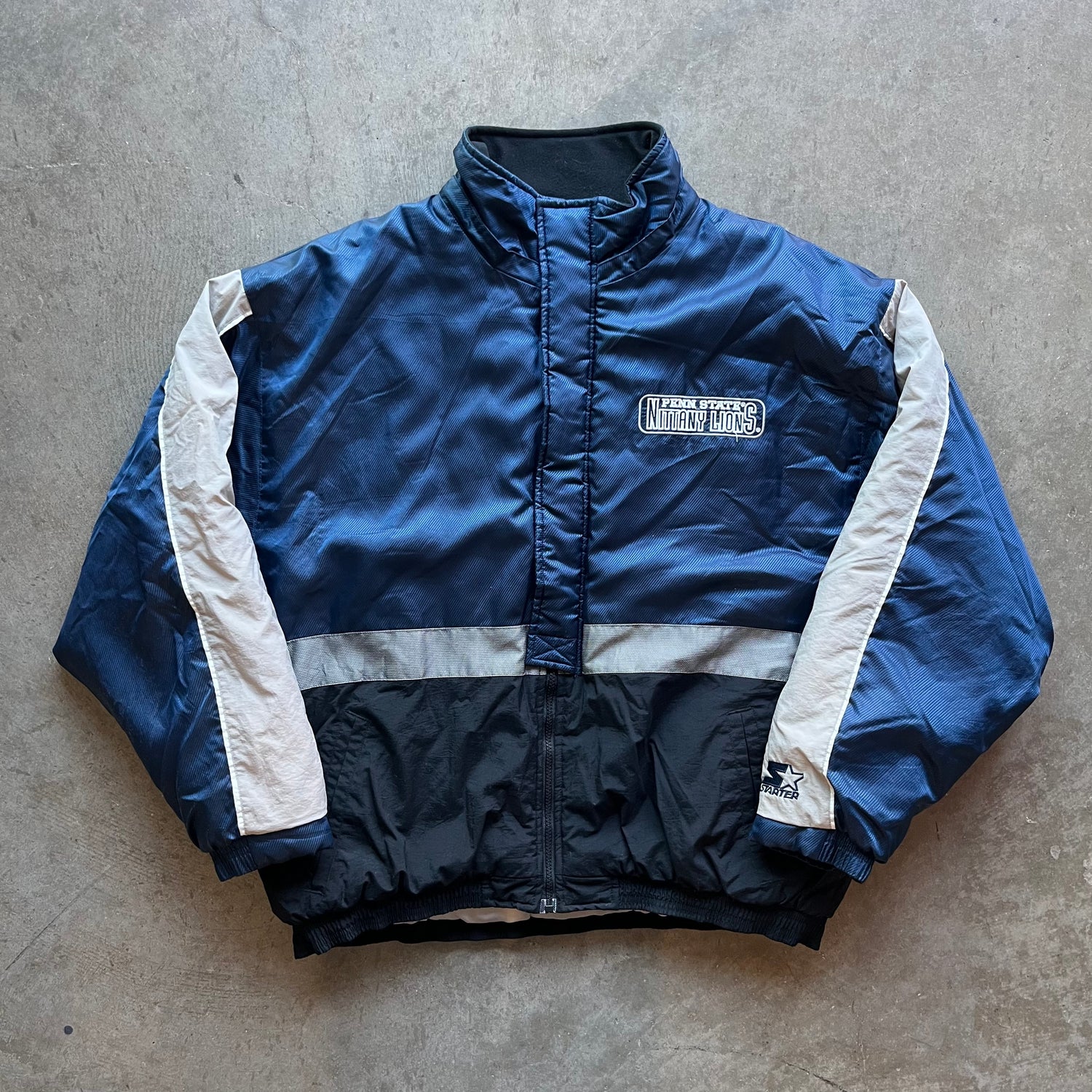 L 90s Penn State Puffer Jacket