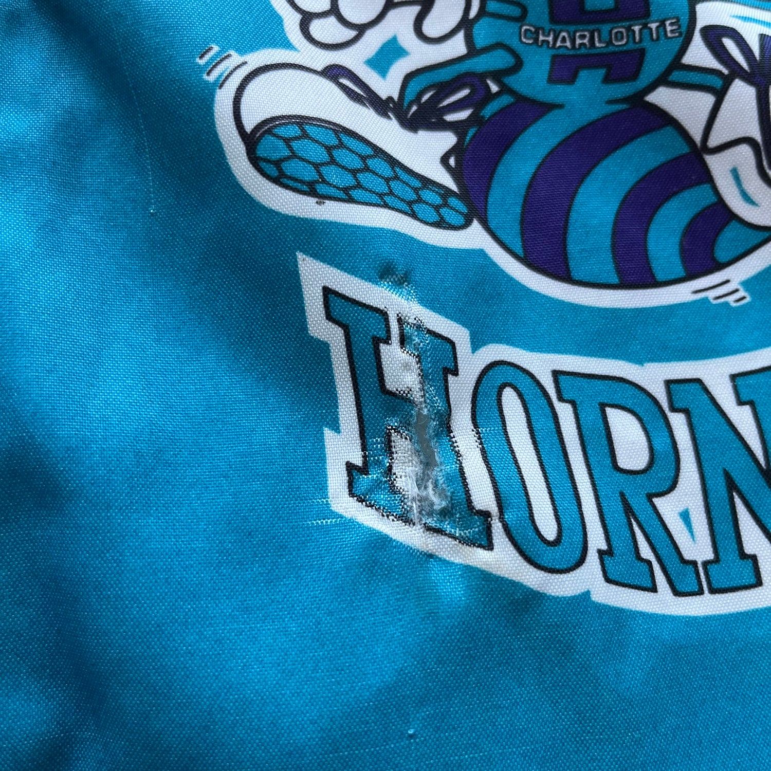 XL 90s Hornets Chalk Line Jacket